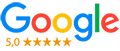 5 Sterne Bewertung auf Google